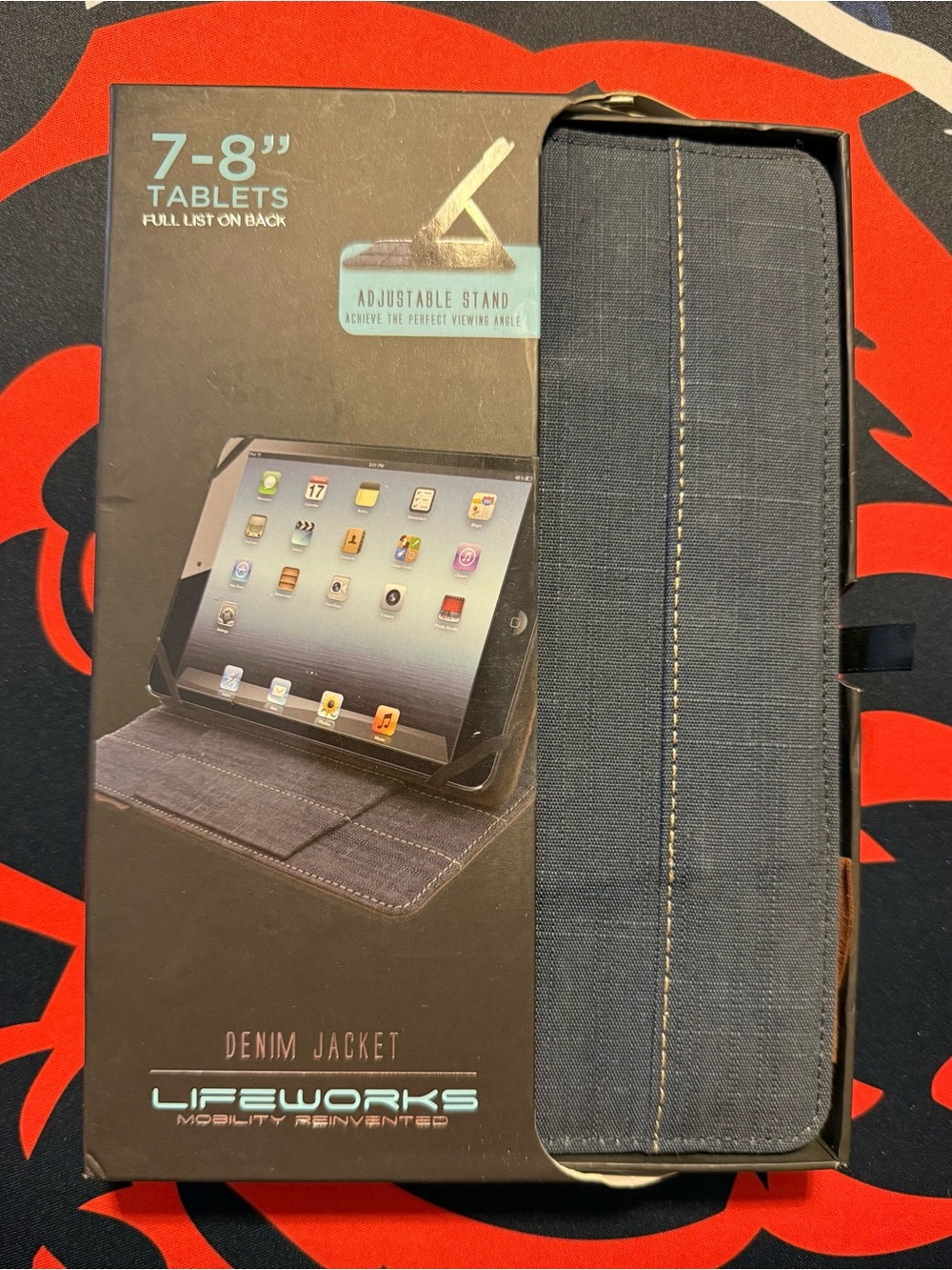 Denim Jacket 7-8" Tablet Case - Blue